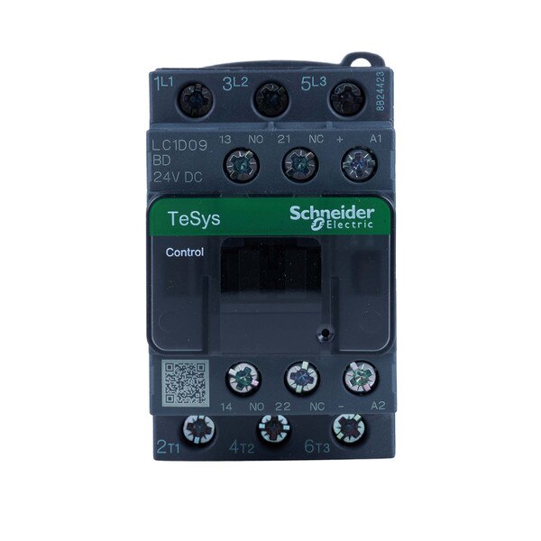 3 pole ,9 amp, resistive contactor